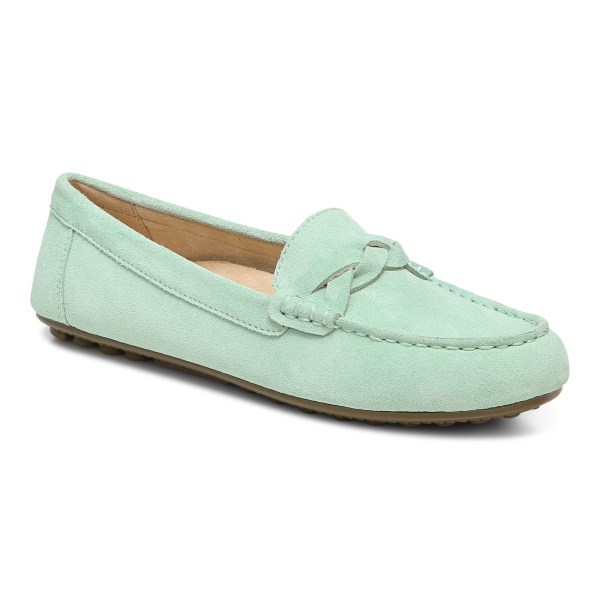 Vionic Loafers Ireland - Montara Loafer Green - Womens Shoes Online | ORNSZ-5734
